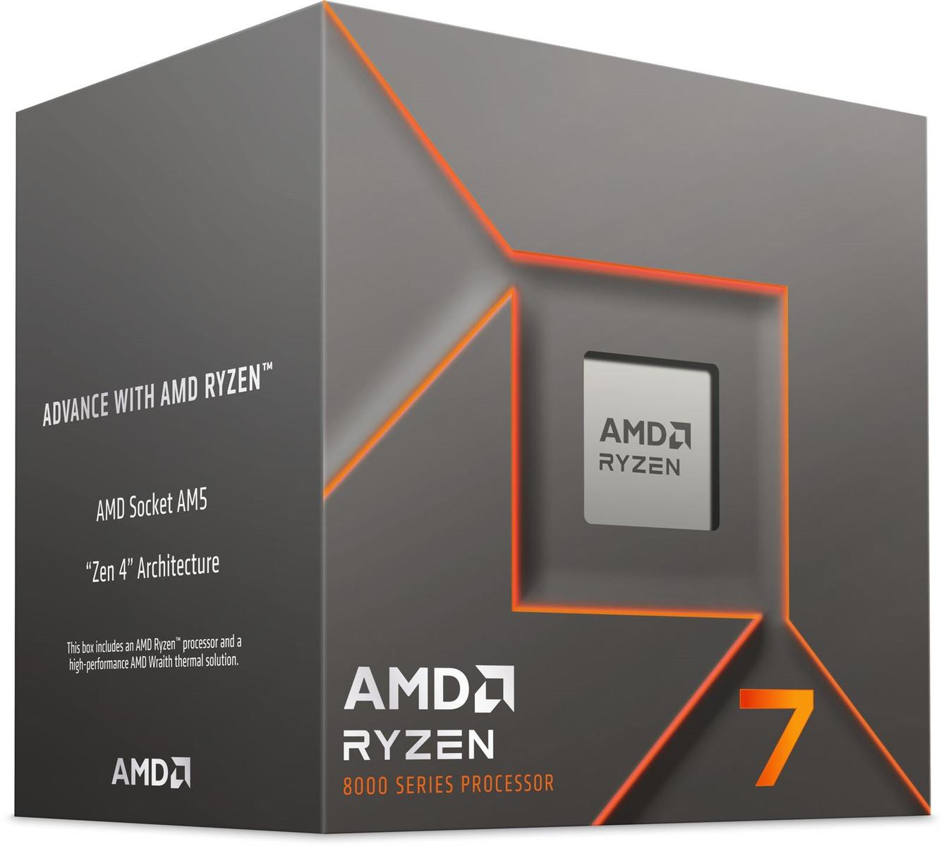 AMD Ryzen 7 8700F 4.1 GHz 8-Core Processor (100-100001590BOX
