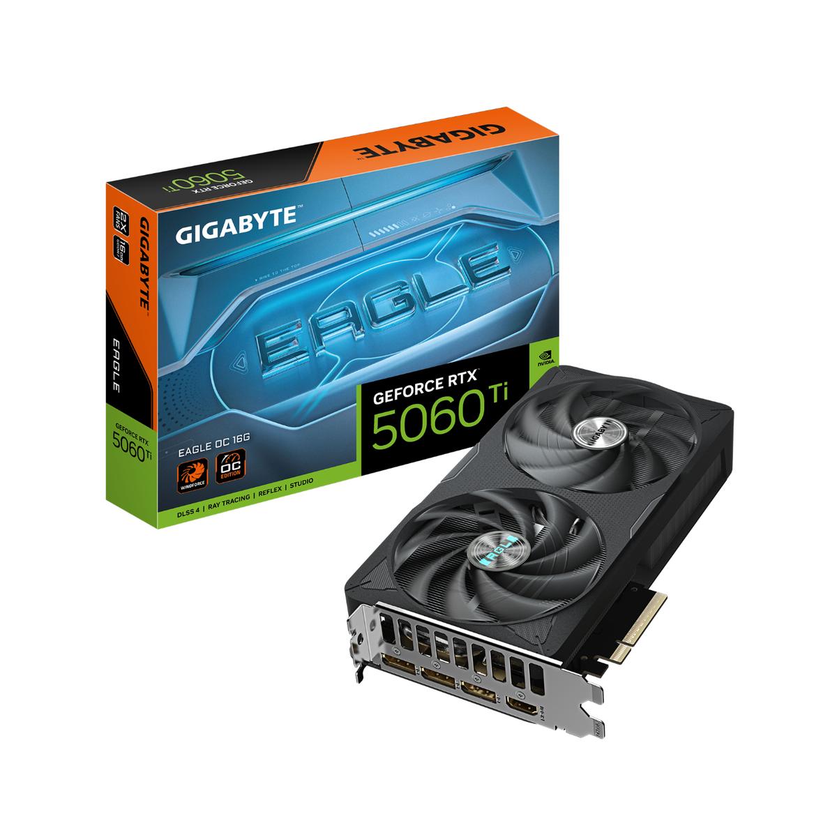 Gigabyte WINDFORCE OC GeForce RTX 5060 Ti 16 GB PCIe x8