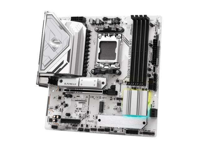 ASRock B850M Steel Legend WiFi Micro ATX AM5 Motherboard