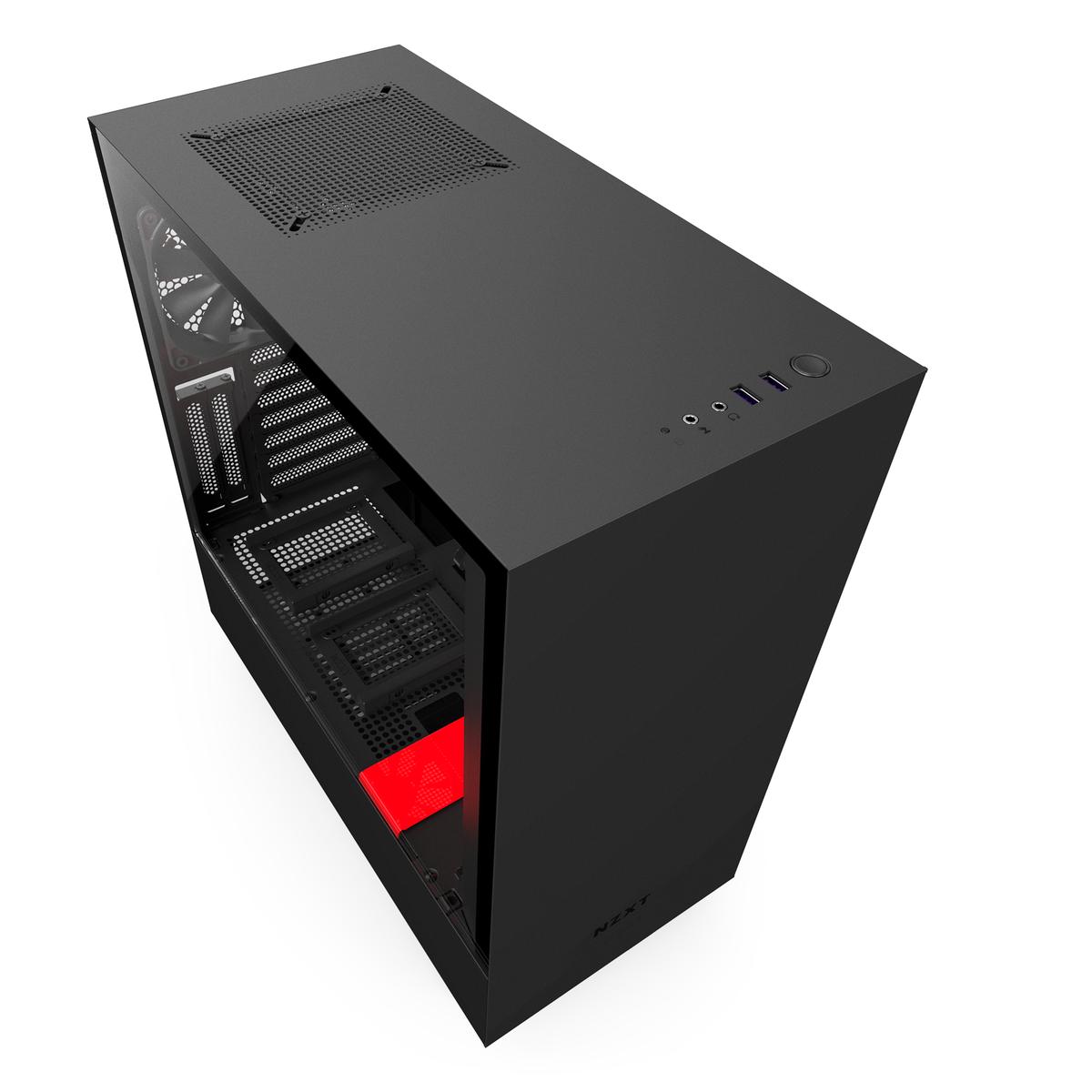 NZXT H500i ATX Mid Tower Case (CA-H500W-BR) - PCPartPicker