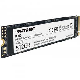 Patriot P300 512 GB M.2-2280 PCIe 3.0 X4 NVME Solid State Drive