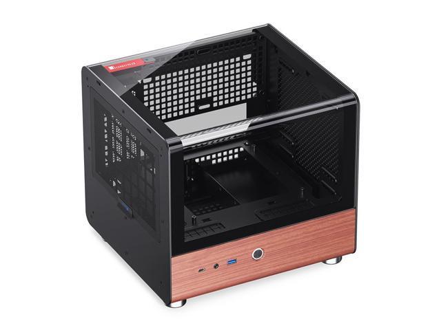 Jonsbo TK-0 Black Mini-ITX PCケース JONSBO TK-0 Black ITX Mini Tower PC Case, Hyperboloid Glass