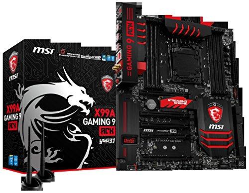 MSI X99A GAMING 9 ACK EATX LGA2011-3 Motherboard (X99A GAMING 9