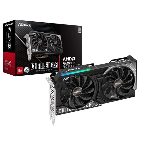 ASRock Challenger OC Radeon RX 9060 XT 16 GB Video Card