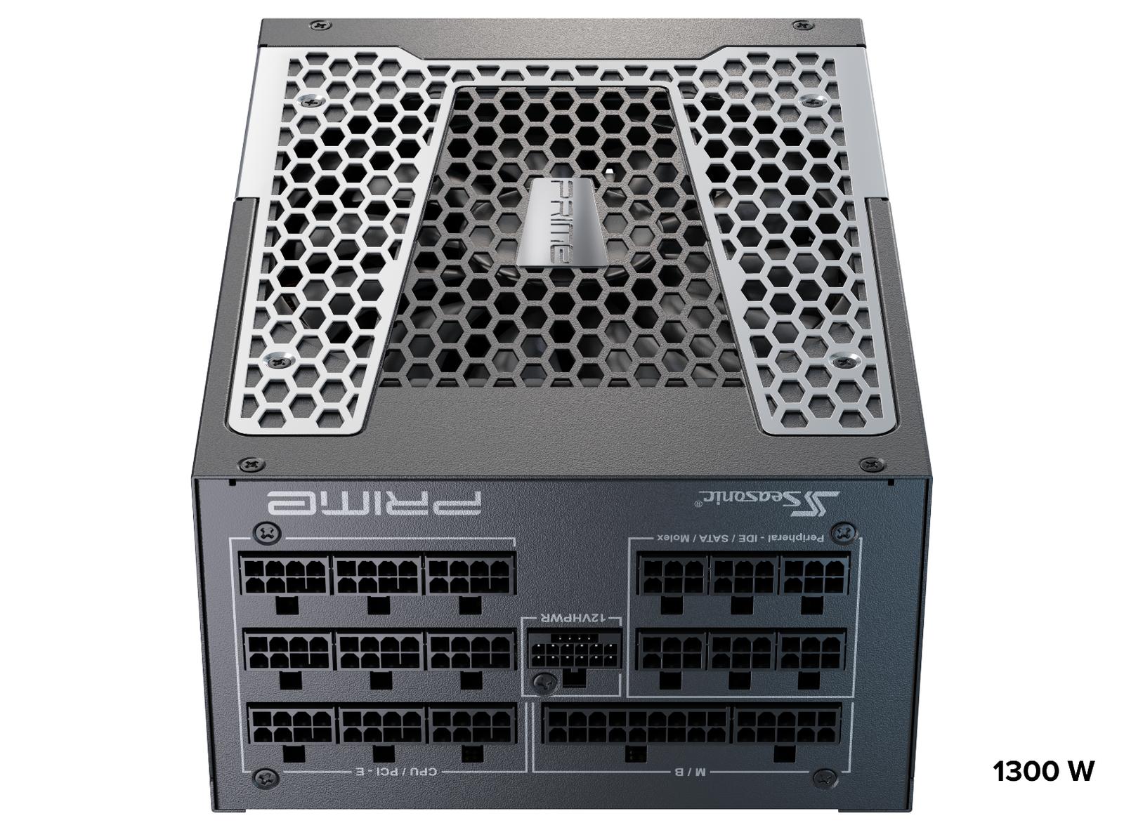 SeaSonic PRIME TX-1300 ATX 3.1 1300 W 80+ Titanium Certified Fully