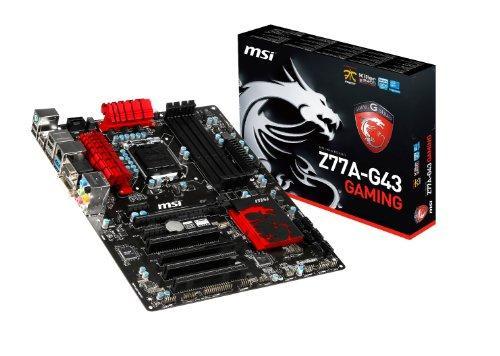 i7 2600K MSI Z77A-G43 メモリ16GB CPUクーラーセット Original MSI Z77A-G43 Intel Z77 Motherboard ATX LGA 1155