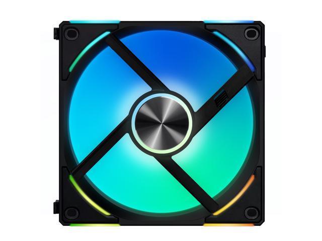 Lian Li UNI FAN AL120 V2 77.3 CFM 120 mm Fan (AL120V2-1B