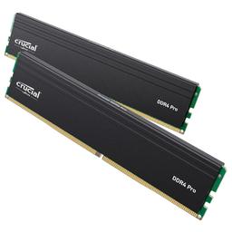 Crucial Pro 64 GB (2 x 32 GB) DDR4-3200 CL22 Memory