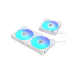 Lian Li UNI FAN AL120 V2 77.3 CFM 120 mm Fans 3-Pack (AL120V2-3W 