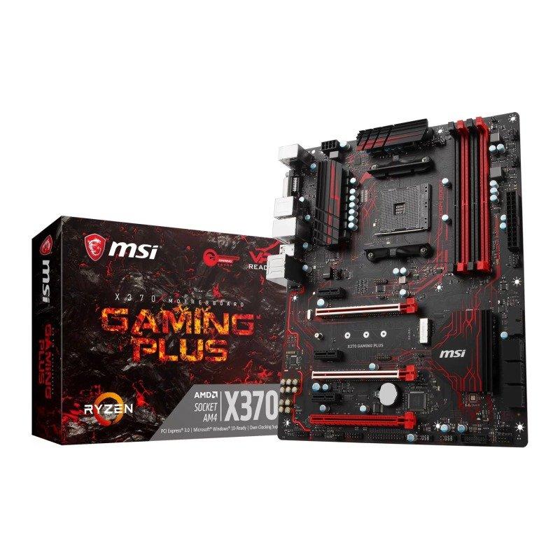 MSI X370 GAMING PLUS ATX AM4 Motherboard (X370 GAMING PLUS