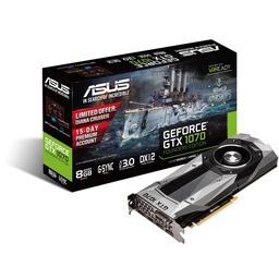 Asus Founders Edition GeForce GTX 1070 8 GB Video Card (GTX1070-8G