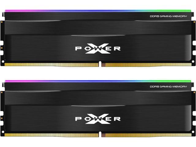 SP XPOWER Zenith 32GB×2 SP064GXLWU600FDF Silicon Power XPOWER Zenith RGB Gaming 32 GB (2 x 16 GB) DDR5-6000