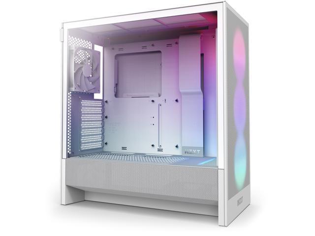NZXT H5 Flow RGB (2024) ATX Mid Tower Case (CC-H52FW-R1