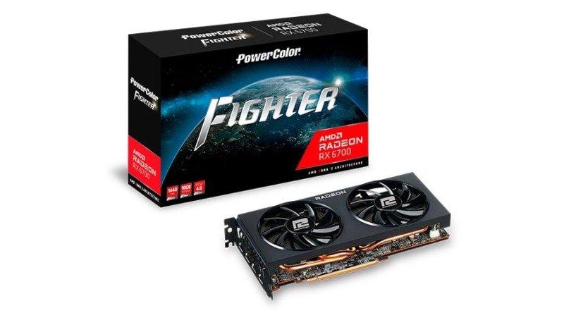 PowerColor Fighter Radeon RX 6700 10 GB Video Card (AXRX 6700 