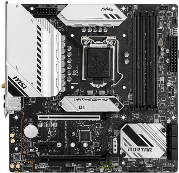 MSI MAG B560M MORTAR WIFI Micro ATX LGA1200 Motherboard (MAG