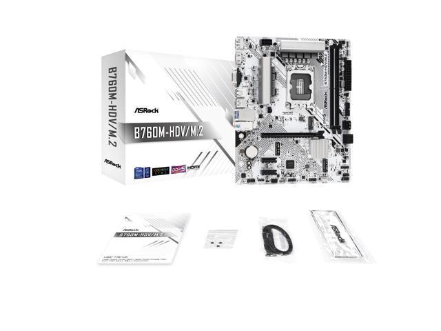 マザーボード ASRock B760M-HDV/M.2 LGA1700 Micro ATX ASRock B760M-ITX/D4 Intel LGA 1700 Mini-ITX Motherboard