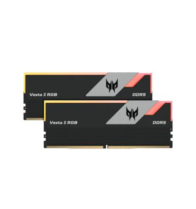 Acer Predator Vesta II RGB 64 GB (2 x 32 GB) DDR5-6000 CL30 Memory