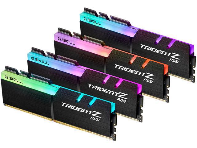 G.Skill Trident Z RGB 32 GB (4 x 8 GB) DDR4-4000 CL17 Memory