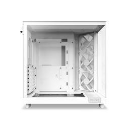 NZXT H6 Flow RGB ATX Mid Tower Case (CC-H61FW-R1) - PCPartPicker