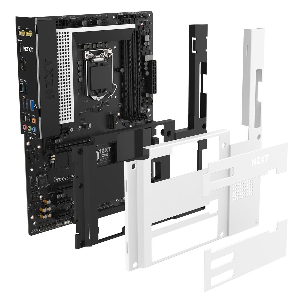 NZXT N7 Z490 ATX LGA1200 Motherboard (N7-Z49XT-W1) - PCPartPicker