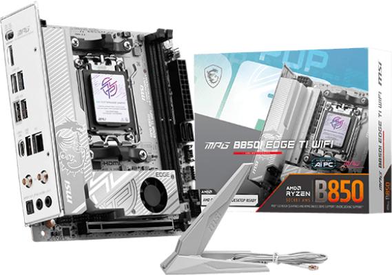マザーボード MSI MPG B850I EDGE TI WIFI Mini-ITX MSI MPG B850I EDGE TI WIFI Mini ITX AM5 Motherboard (MPG B850I