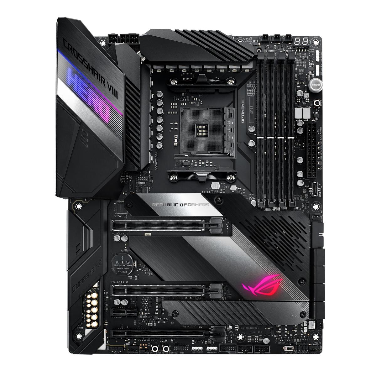 Asus ROG Crosshair VIII Hero ATX AM4 Motherboard (ROG