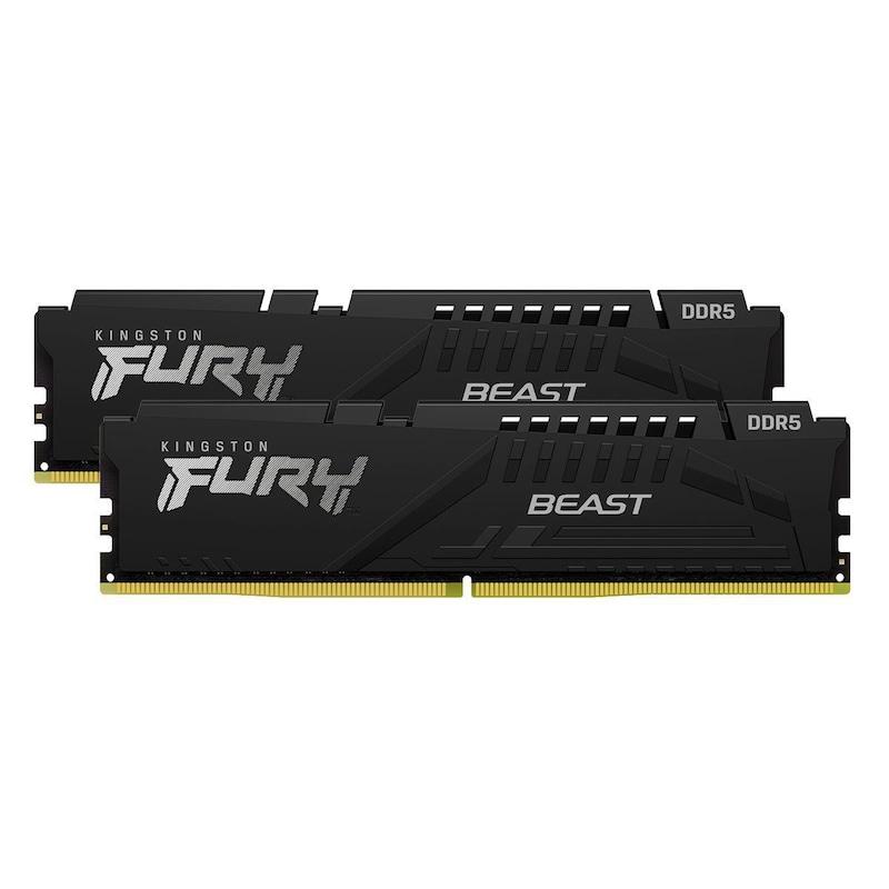 動作確認DDR5 6000Mhz CL36 32GB×2 Fury Beast Kingston FURY Beast 32 GB (2 x 16 GB) DDR5-6000 CL36 Memory
