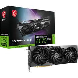 MSI GAMING X SLIM GeForce RTX 4070 SUPER 12 GB Video Card (RTX