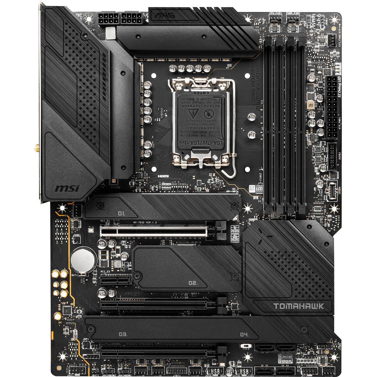 MSI MAG Z690 TOMAHAWK WIFI DDR4 ATX LGA1700 Motherboard (MAG Z690