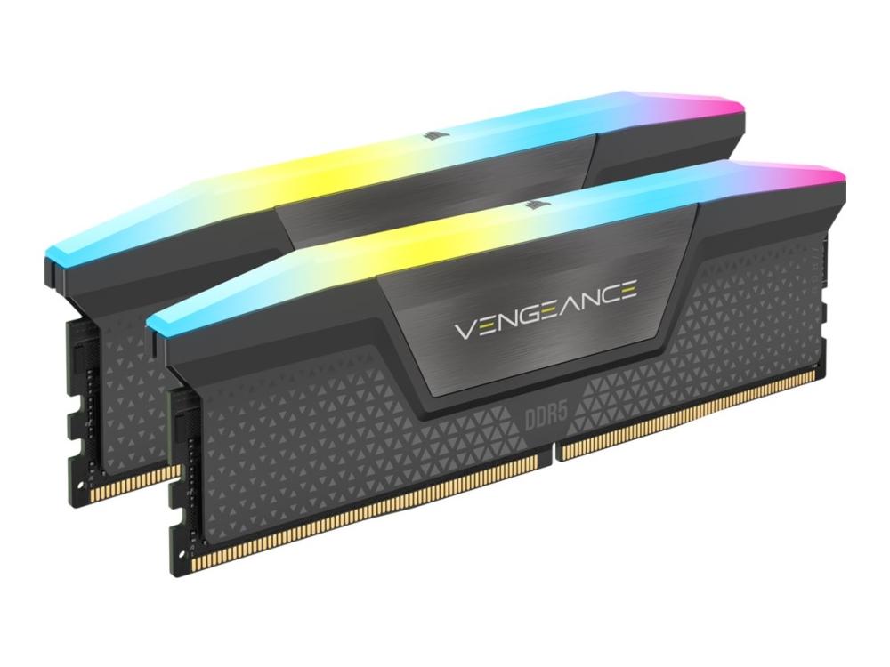 Corsair Vengeance RGB 16 GB (2 x 8 GB) DDR5-6000 CL36 Memory