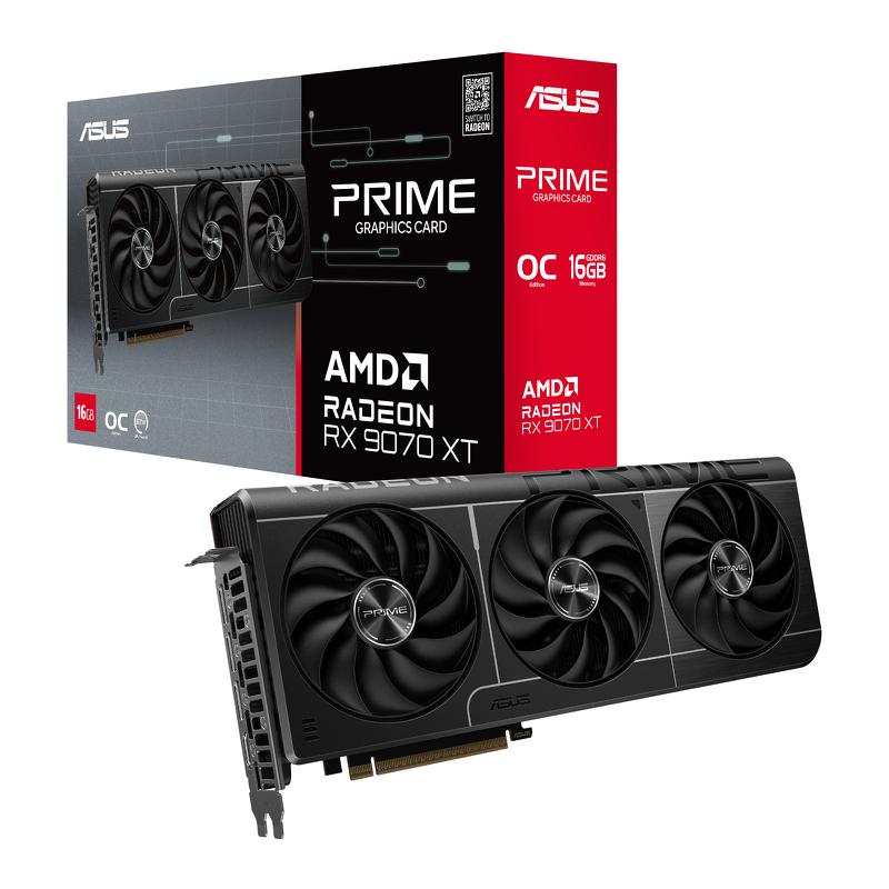 Radeon RX 9070 XT ASUS PRIME 16GB OCモデル a276b7c0da9743accbc0a6e0d88732