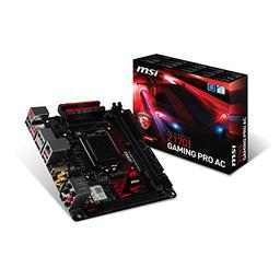 MSI Z170I GAMING PRO AC Mini ITX LGA1151 Motherboard (Z170I GAMING