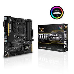 Asus TUF B450M-PLUS GAMING Micro ATX AM4 Motherboard (B450M