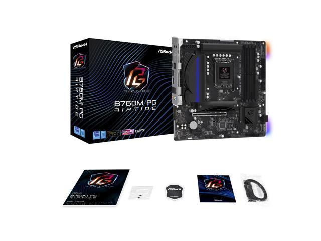ASRock B760M PG Riptide Micro ATX LGA1700 Motherboard (B760M PG