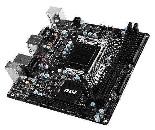 MSI H110I-S02 Mini-ITX セット MSI H110I Pro Mini ITX LGA1151 Motherboard (H110I Pro) - PCPartPicker