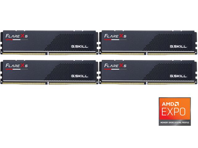 Flare X5 DDR5 6000MHz 16GB メモリ x2 Desktop Memory (U-DIMM/CU-DIMM) - Flare X5 (DDR5/AMD EXPO