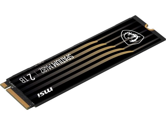 MSI SPATIUM M482 2TB M.2 SSD　現状品 SPATIUM M482 PCIe 4.0 NVMe M.2