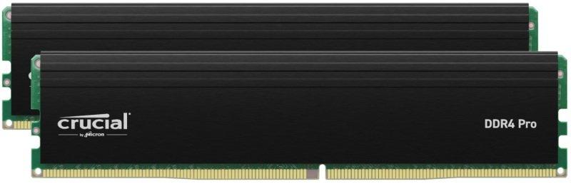 Crucial Pro 64 GB (2 x 32 GB) DDR4-3200 CL22 Memory