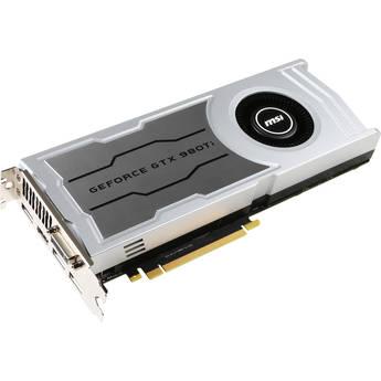 MSI GTX 980Ti 6GD5 V1 GeForce GTX 980 Ti 6 GB Video Card