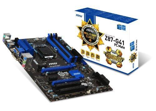 MSI Z87-G41 PC Mate ATX LGA1150 Motherboard (Z87-G41 PC Mate