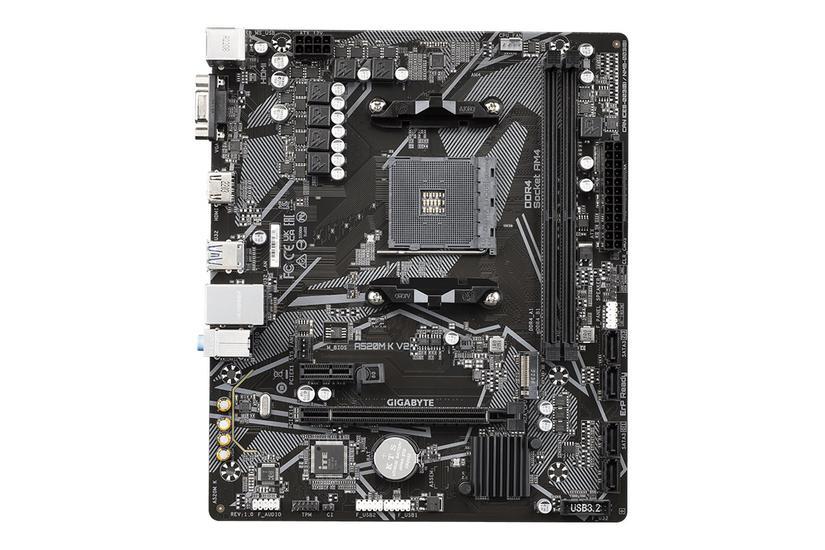 GIGABYTE A520M K V2 マザーボード CPU メモリセット Gigabyte A520M K V2 Micro ATX AM4 Motherboard (A520M K V2