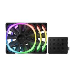 NZXT AER RGB 2 52.44 CFM 120 mm Fans 3-Pack (HF-2812C-TB