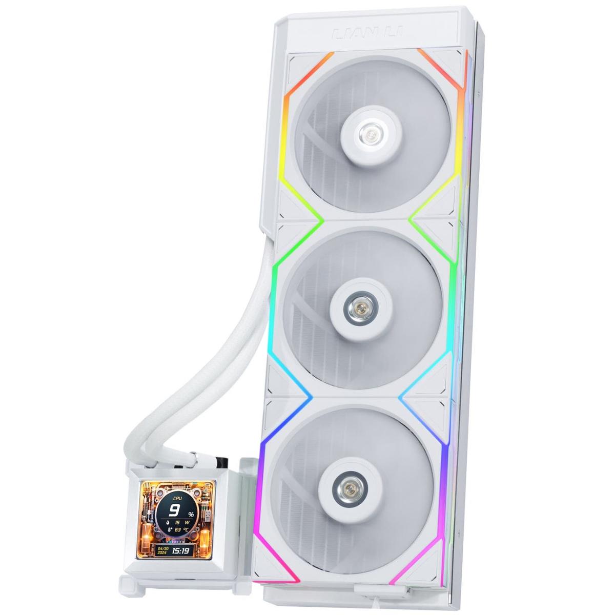 Lian Li HydroShift LCD 360TL RGB 79.9 CFM Liquid CPU Cooler