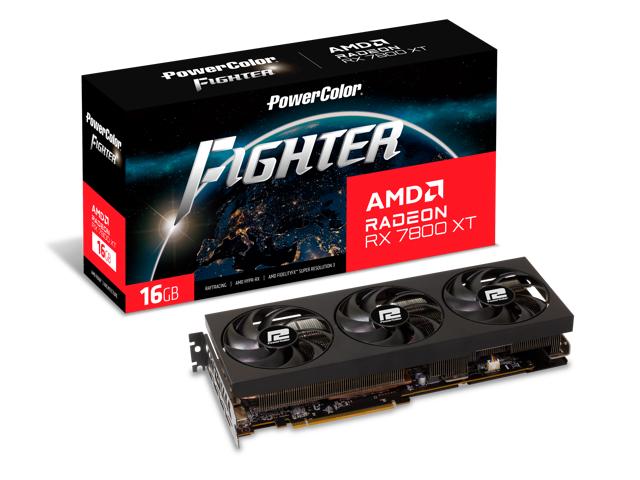 PowerColor Fighter OC Radeon RX 7800 XT 16 GB Video Card