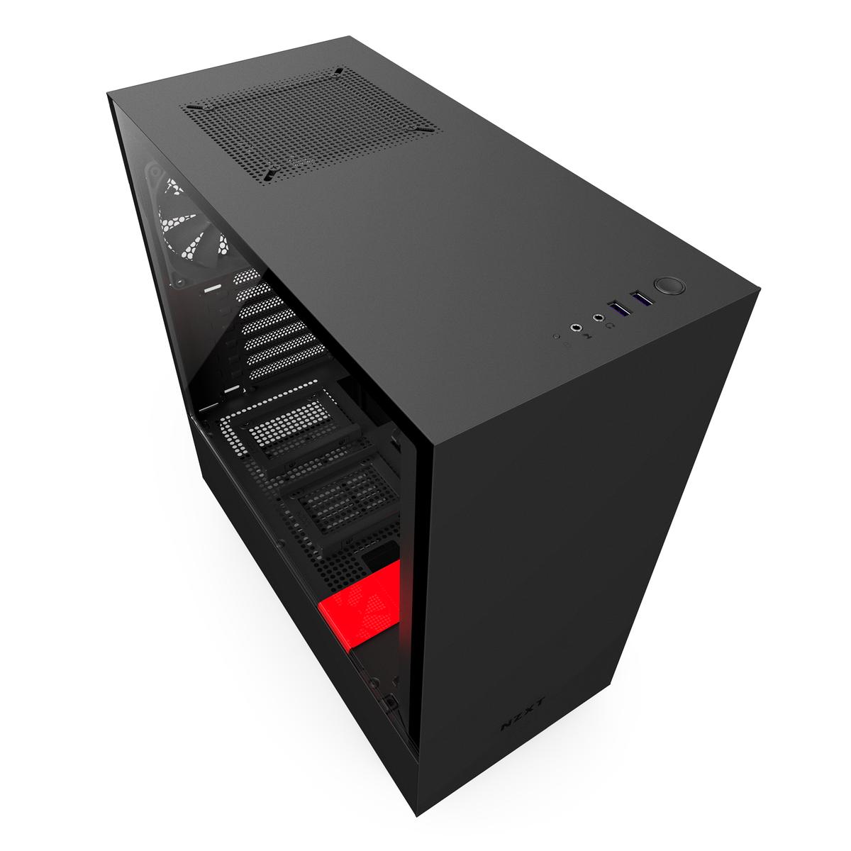 【新品未開封】NZXT H500 ネイキッドモデル CA-H500B-W1 NZXT H500 ATX Mid Tower Case (CA-H500B-W1) - PCPartPicker
