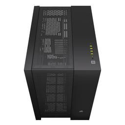 PCケース(自作PC用) CORSAIR 6500X Mid-Tower CC-9011257-WW 6500X Mid-Tower Dual Chamber PC Case - Black