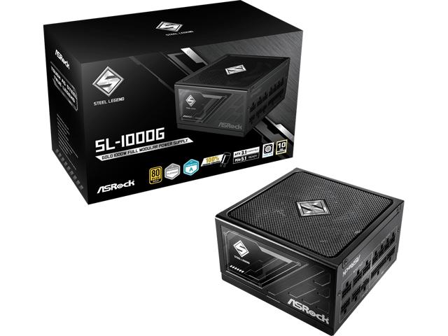 ASRock Steel Legend SL-1000G 1000 W 80+ Gold Certified Fully
