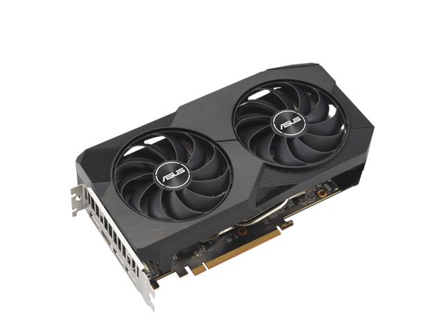 Asus DUAL V2 Radeon RX 6600 8 GB Video Card (DUAL-RX6600-8G