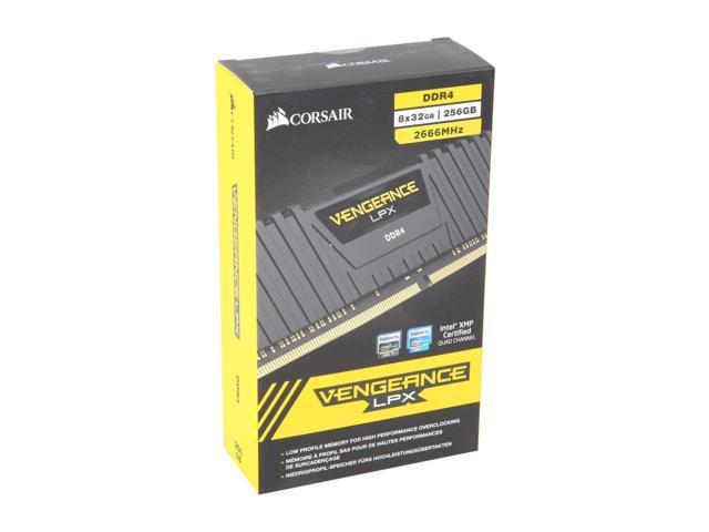 Corsair Vengeance LPX 256 GB (8 x 32 GB) DDR4-2666 CL16 Memory