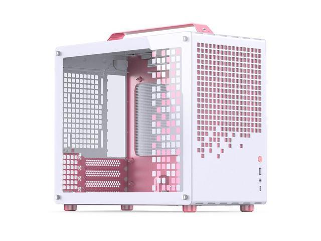 Jonsbo Jonsplus Z20 MicroATX Desktop Case (Z20 Pink/White